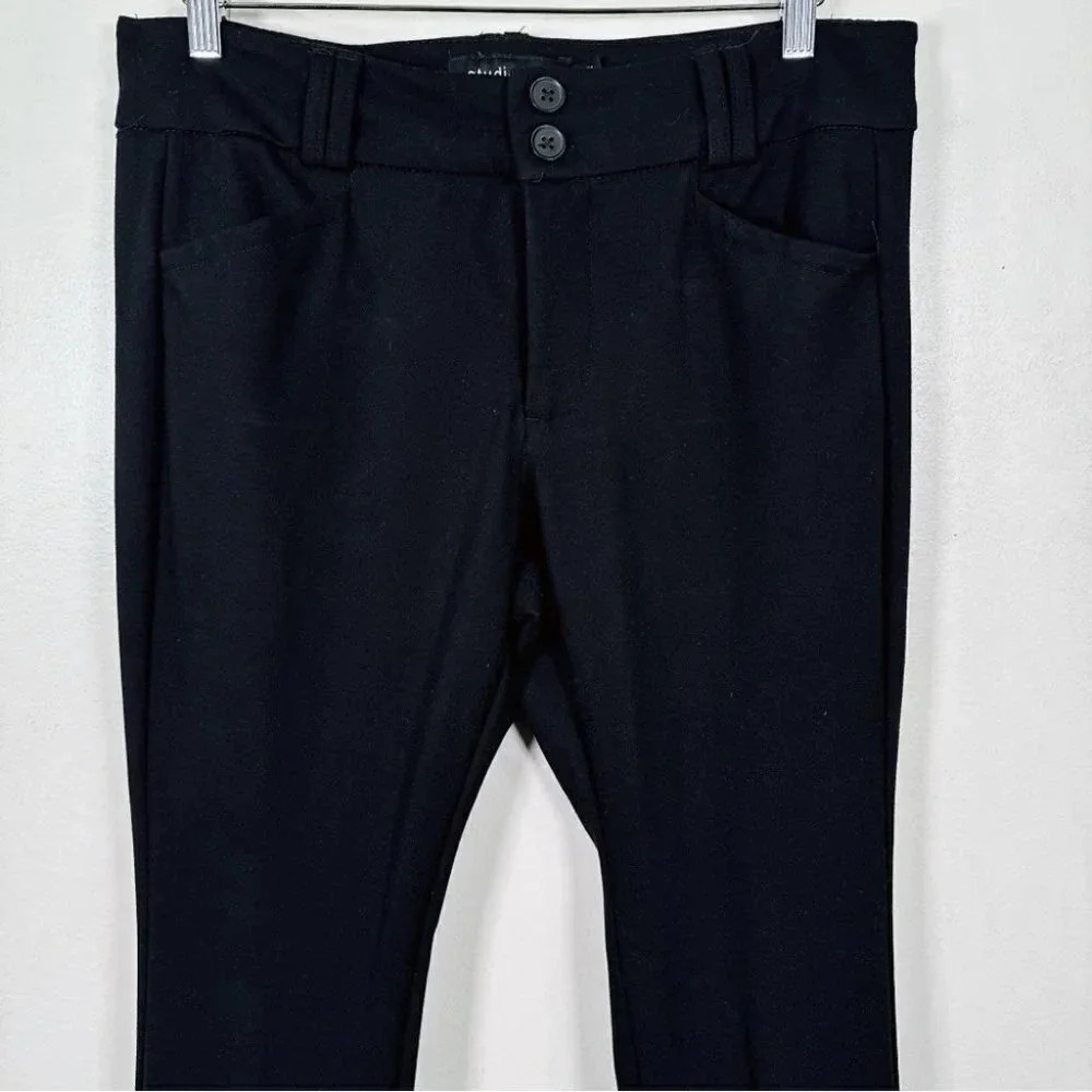 Torrid Trouser Boot Studio Luxe Ponte Mid-Rise Pant - Picture 3 of 14